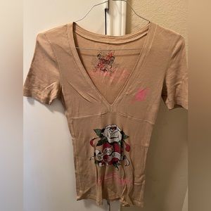 Vintage ed hardy top
